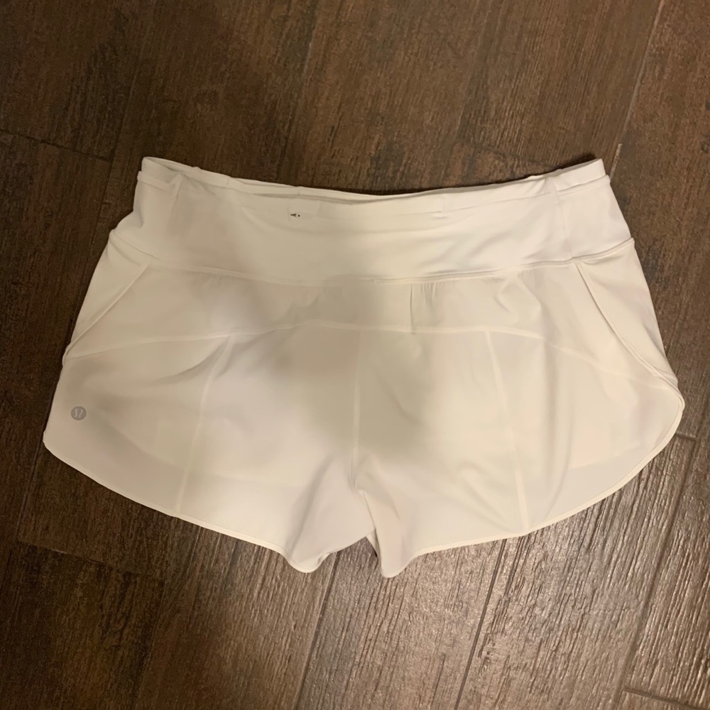 mesh over miles lululemon shorts